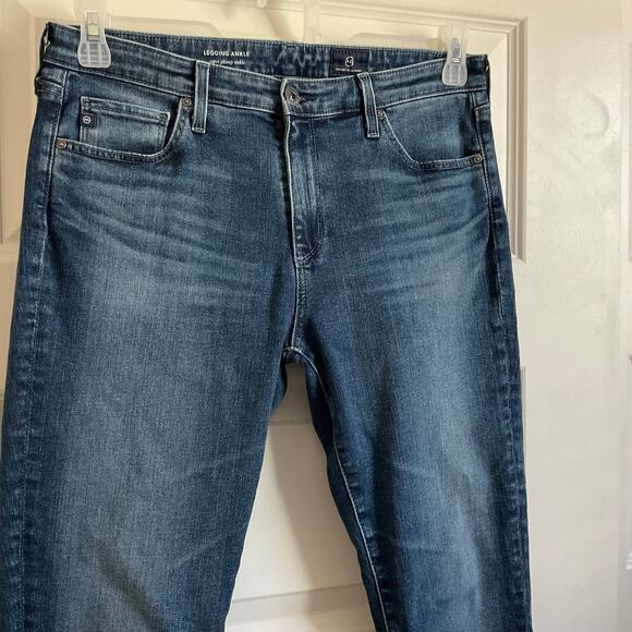 AG Adriano Goldschmied Super Skinny Legging Ankle Jeans - Size 30 - Picture 2 of 7